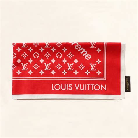 supreme bandana louis vuitton|louis vuitton bandana cheap.